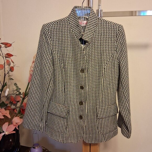 NWT Women's 'Multi Color Lined Blazer Jacket Spring Fall Winter Jackets 6S - Picture 6 of 10